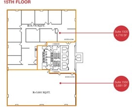 633 6th Ave SW, Calgary, AB for lease Floor Plan- Image 1 of 1