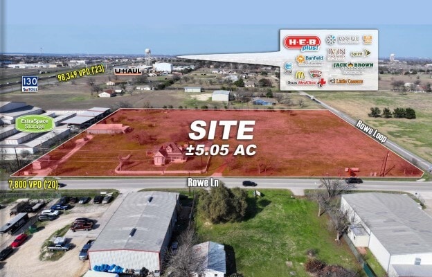 1718 Rowe Ln, Pflugerville, TX for sale - Aerial - Image 2 of 11