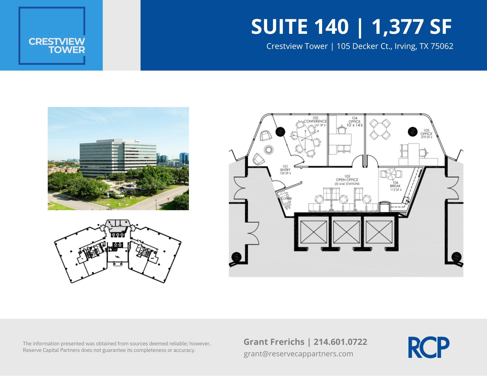 105 Decker Ct, Irving, TX for lease Floor Plan- Image 1 of 3