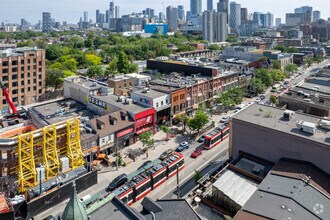 348 Queen St W, Toronto, ON - AERIAL  map view