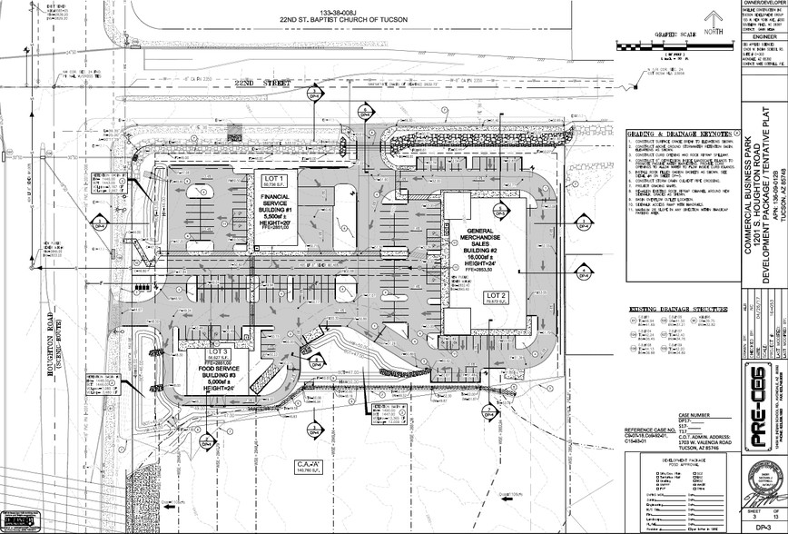 S Houghton Rd, Tucson, AZ for sale - Site Plan - Image 2 of 2