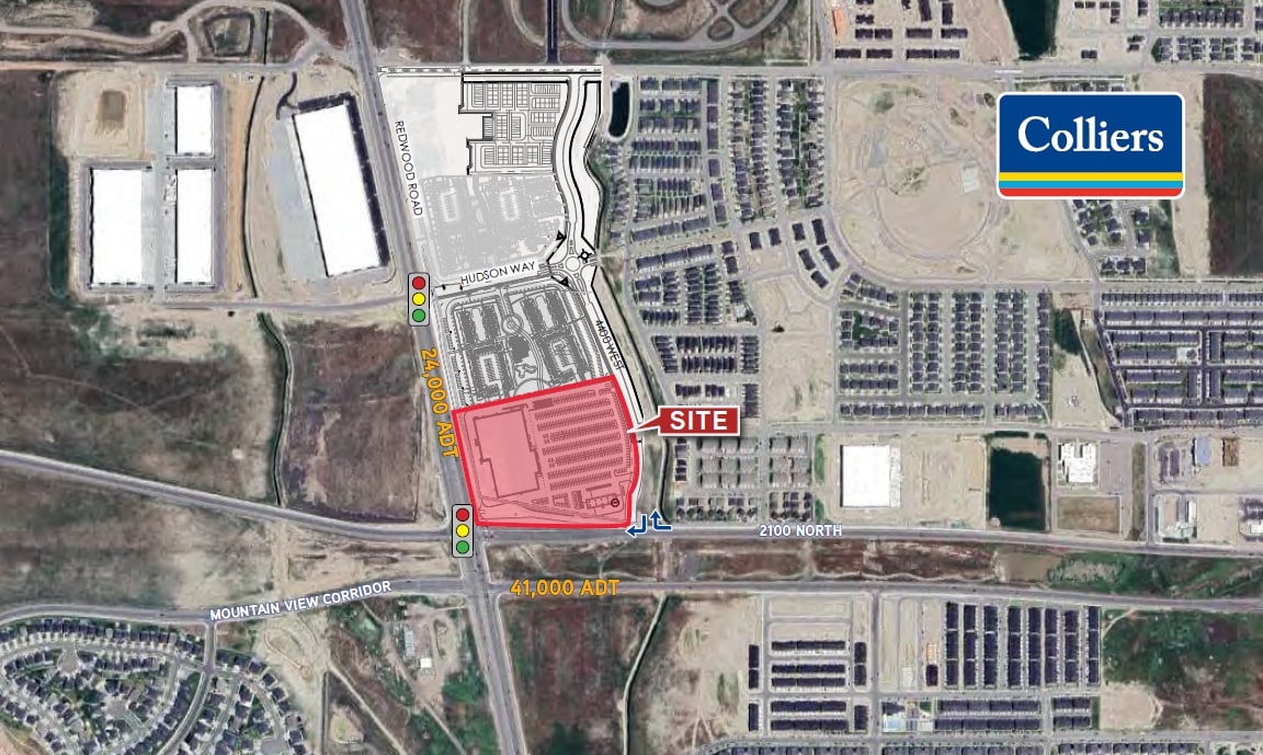 2100 N Redwood Rd, Lehi, UT for sale Site Plan- Image 1 of 2