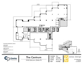 3102 Oak Lawn Ave, Dallas, TX for lease Floor Plan- Image 2 of 4