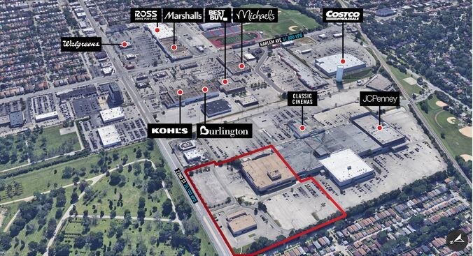 7503 W Cermak Rd, Riverside, IL for sale Aerial- Image 1 of 1