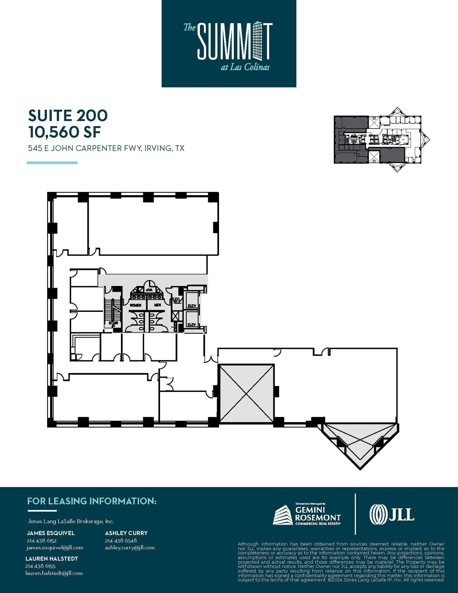 545 E John Carpenter Fwy, Irving, TX for lease Floor Plan- Image 1 of 1