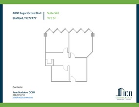 4800 Sugar Grove Blvd, Stafford, TX for lease Site Plan- Image 1 of 1