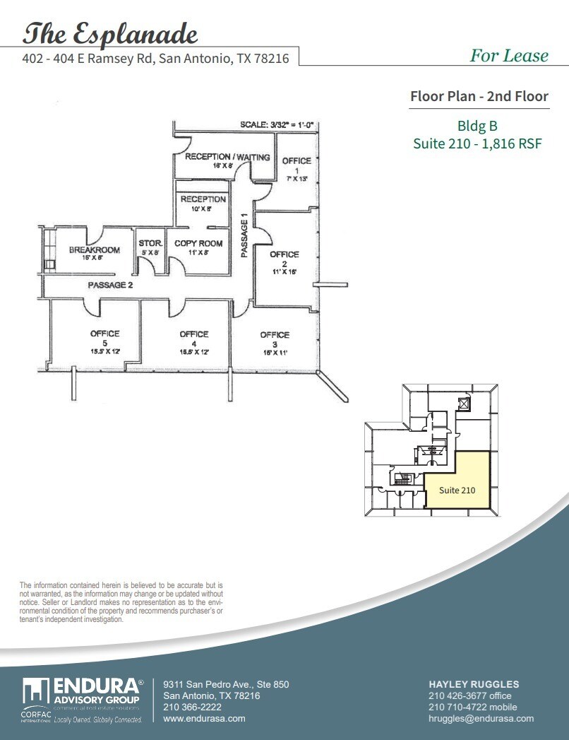 402 E Ramsey Rd, San Antonio, TX for lease Floor Plan- Image 1 of 1