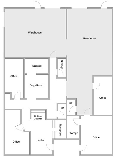 405-421 Vernon Way, El Cajon, CA for lease Floor Plan- Image 1 of 1