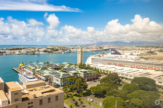 733 Bishop St, Honolulu, HI - aerial  map view