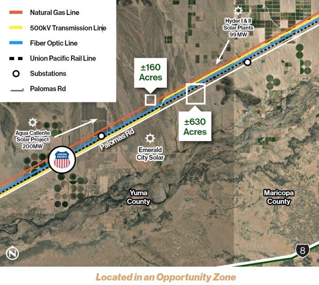 2 Miles from Hyder in Unincorporated Yuma County, Dateland, AZ for sale - Building Photo - Image 1 of 2