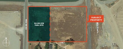 3748 County Rd 99W, Orland, CA - aerial  map view