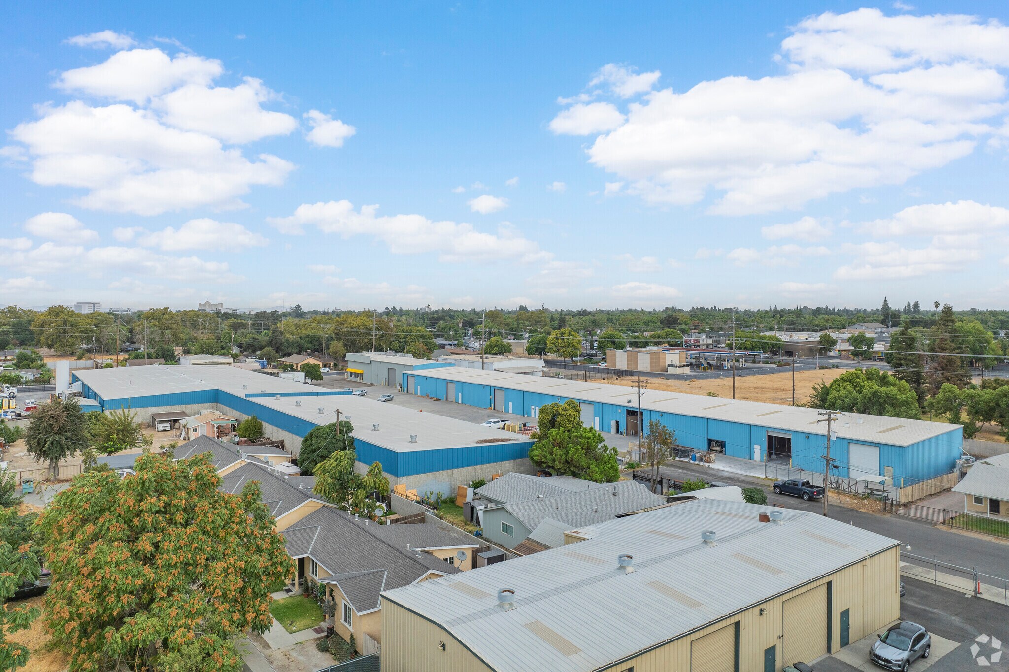 236 S Santa Cruz Ave, Modesto, CA for lease Aerial- Image 1 of 6