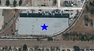 12626-12684 International Pky, Dallas, TX - AERIAL  map view