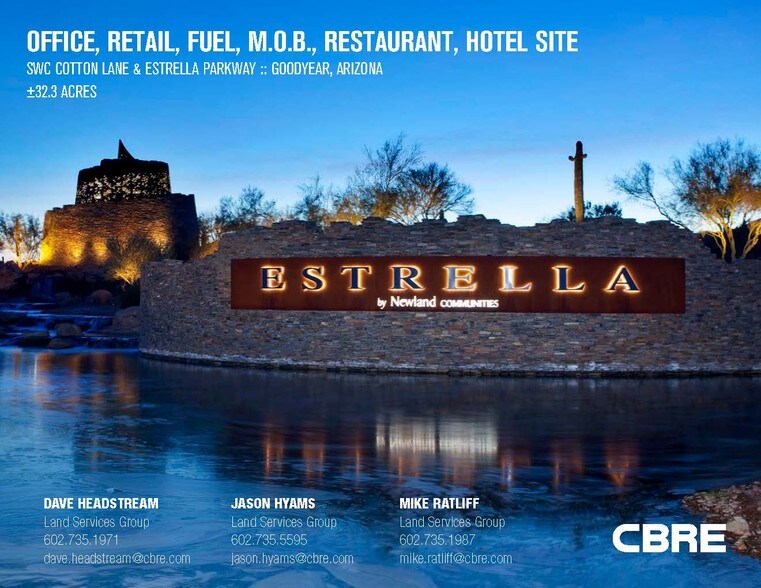 Nw Estrella Pkwy Cotton Ln Goodyear Az 85338 Commercial