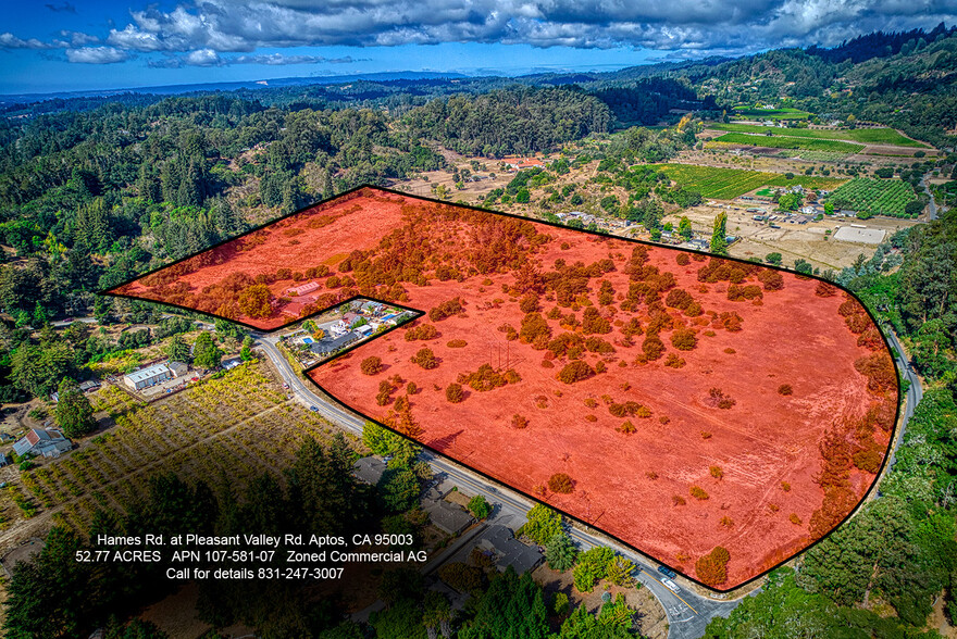 01 Hames Rd, Aptos, CA for sale - Aerial - Image 2 of 3