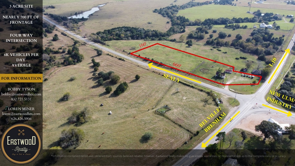 9252 FM 949, Cat Spring, TX for lease - Aerial - Image 1 of 1