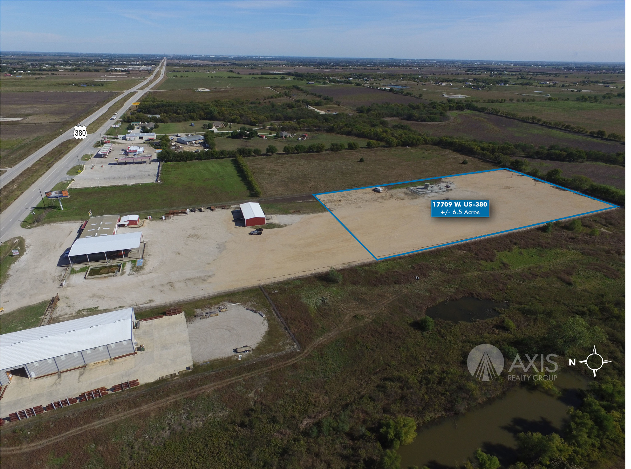 17709 US-380, Ponder, TX for sale Aerial- Image 1 of 1