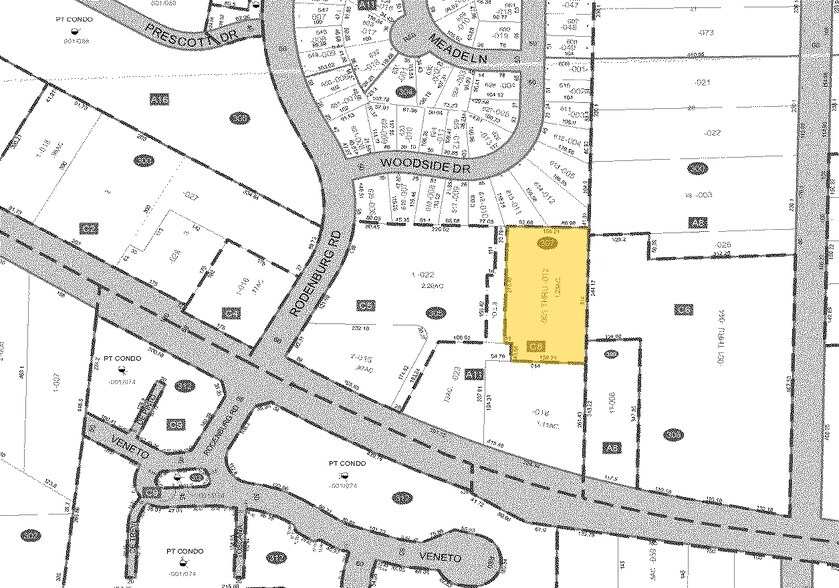936-958 W Lake St, Roselle, IL for sale - Plat Map - Image 1 of 1