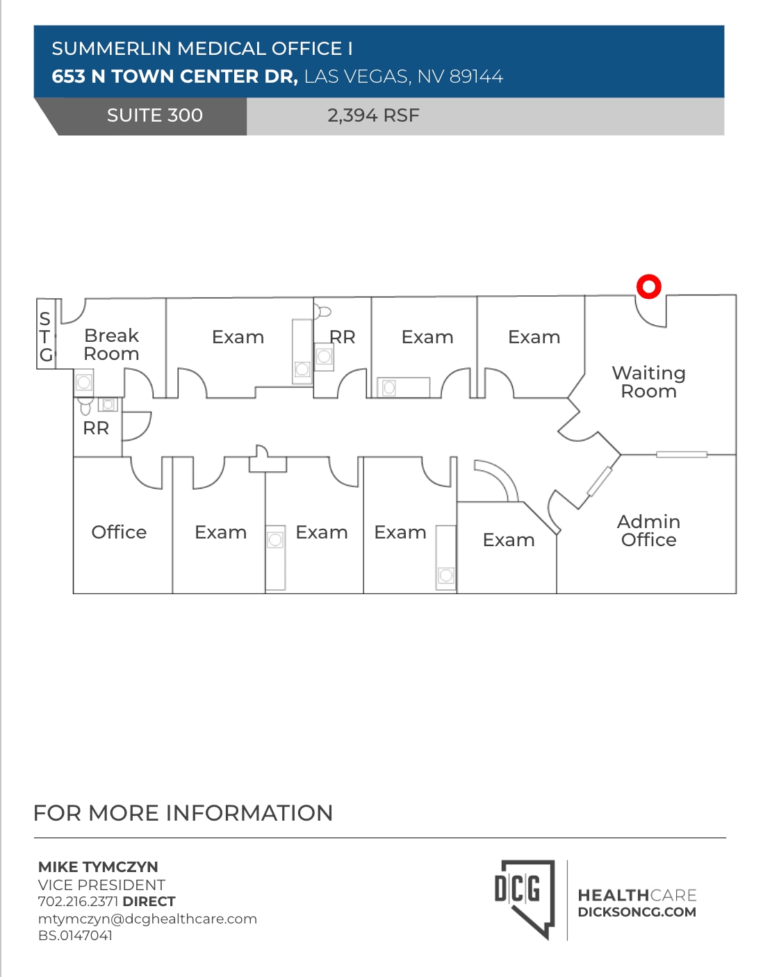 653 N Town Center Dr, Las Vegas, NV for lease Floor Plan- Image 1 of 1