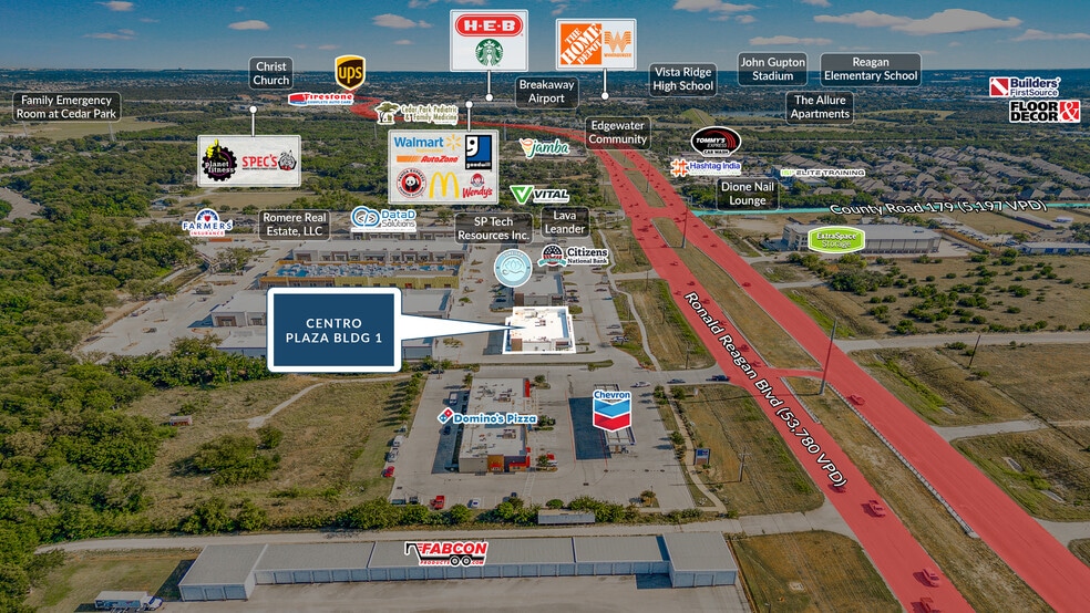 14300 Ronald Reagan Blvd, Cedar Park, TX for sale - Building Photo - Image 2 of 7