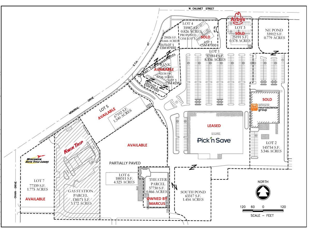 Memorial Drive, Appleton, WI 54915 Lot 5/6 Valley Fair Commercial