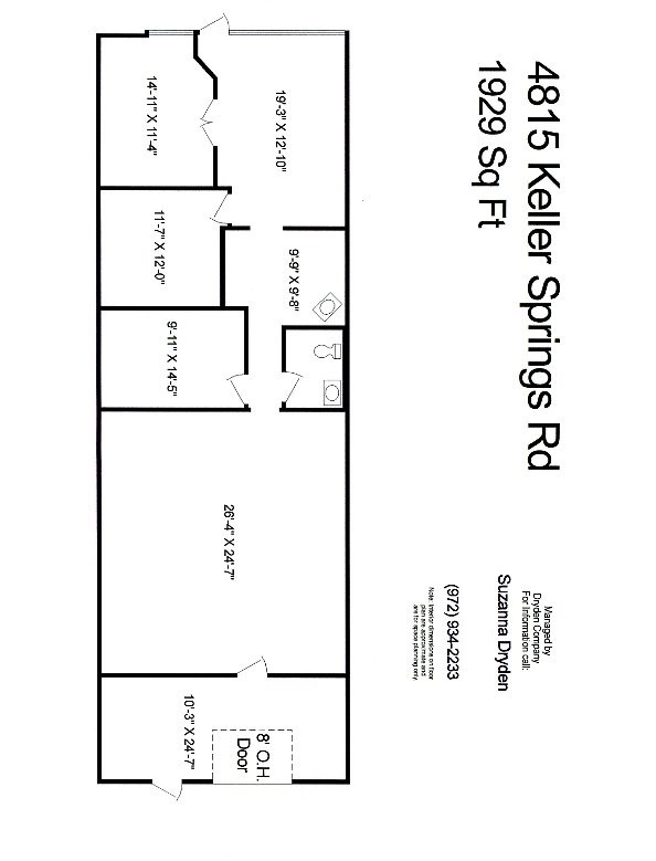 4801-4849 Keller Springs Rd, Addison, TX for lease Floor Plan- Image 1 of 1