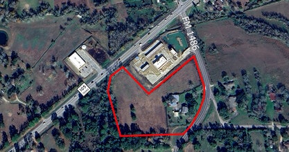 7ac TBD Highway 105 & FM 1486, Montgomery, TX - AERIAL map view - Image1