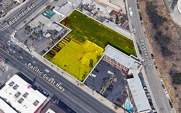 3527 Pacific Coast Hwy, Signal Hill, CA - AERIAL  map view - Image1