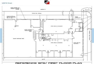 1200 5th St, Berkeley, CA for lease Floor Plan- Image 1 of 2