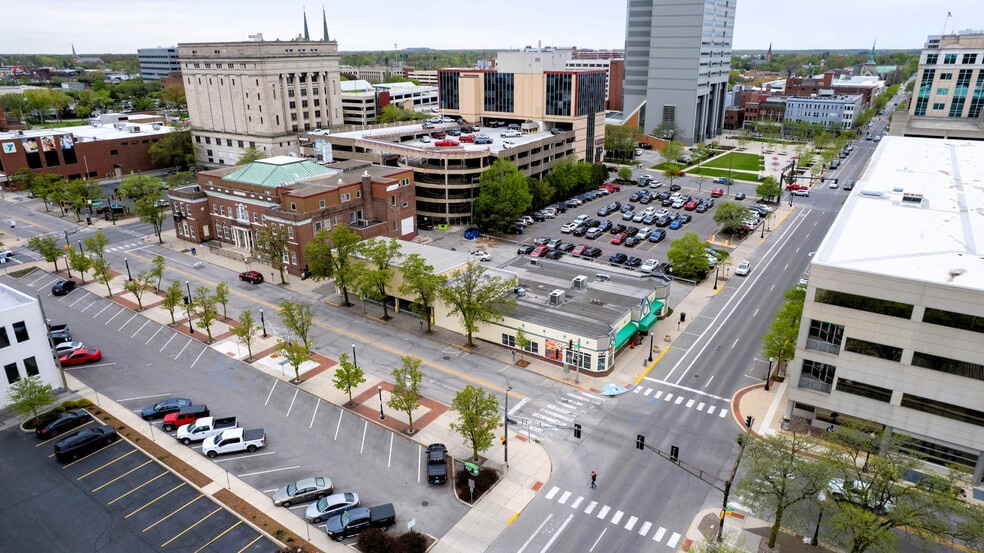236 E Wayne St, Fort Wayne, IN for sale - Aerial - Image 3 of 8