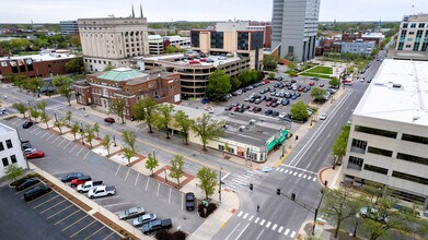 236 E Wayne St, Fort Wayne, IN - AERIAL  map view