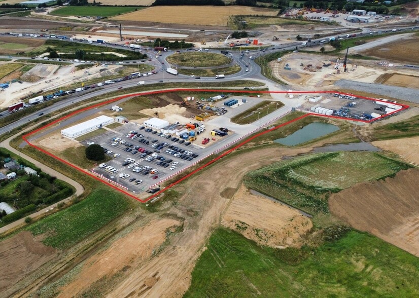 A1 Land To East Of, Blunham for sale - Building Photo - Image 1 of 4