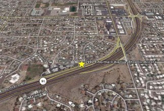 2990 E Northern Ave, Phoenix, AZ - AERIAL map view