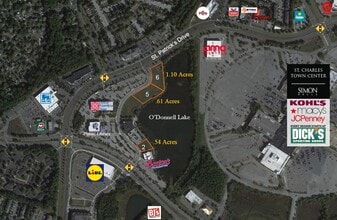 10340 O'Donnell Pl, Waldorf, MD - AERIAL  map view
