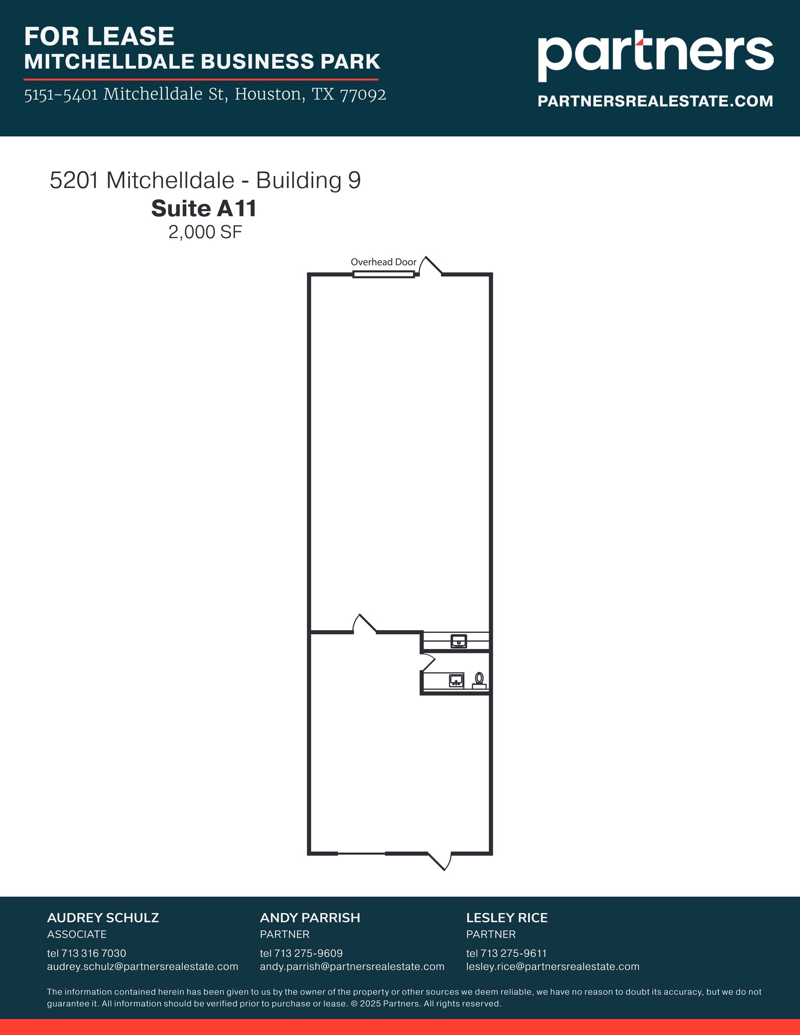 5151 Mitchelldale St, Houston, TX for lease Site Plan- Image 1 of 1