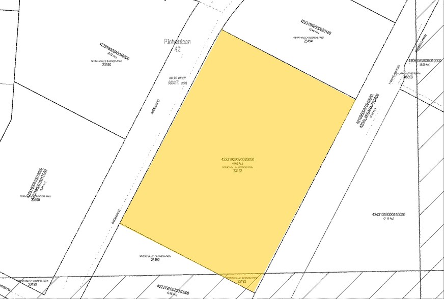 1055 S Sherman St, Richardson, TX for sale - Plat Map - Image 1 of 1