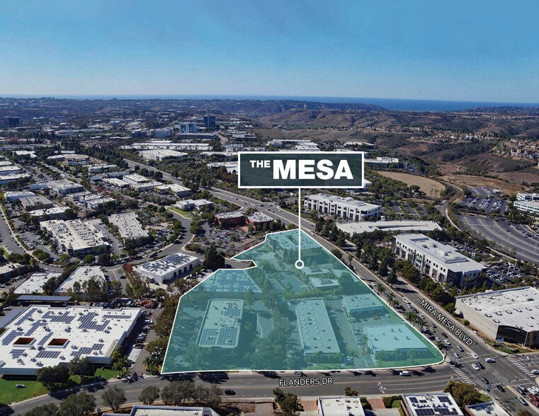 Mira Mesa Blvd blvd, San Diego, CA for sale - Aerial - Image 3 of 3