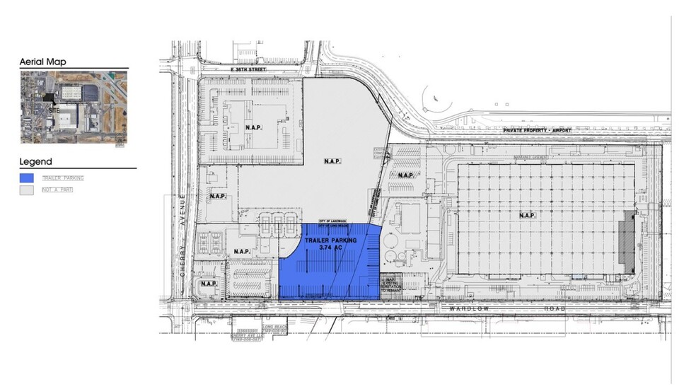 2131 E Wardlow Rd, Long Beach, CA for lease - Site Plan - Image 2 of 2