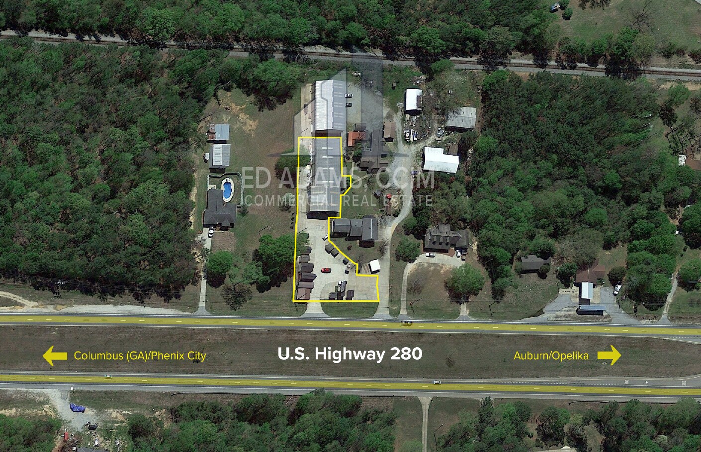 15689 US Highway 280 E, Smiths Station, AL for sale Aerial- Image 1 of 1