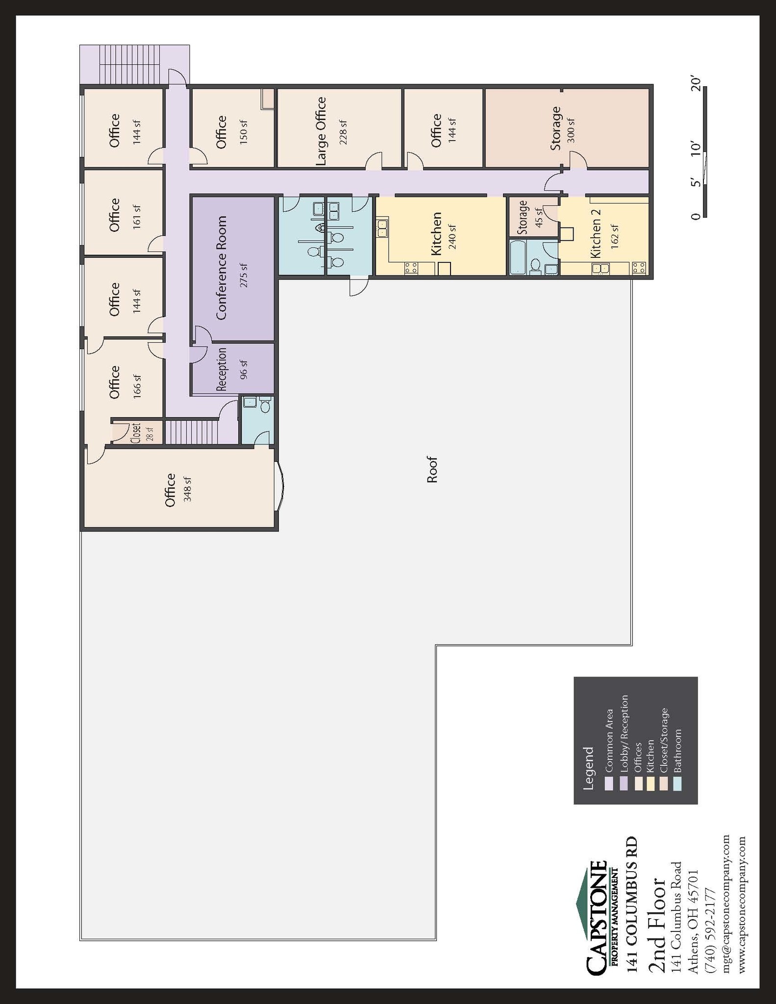 141 Columbus Rd, Athens, OH for lease Floor Plan- Image 1 of 9