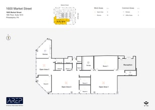 1600 Market St, Philadelphia, PA for lease Floor Plan- Image 1 of 1