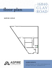 16840 Clay Rd, Houston, TX for lease Floor Plan- Image 1 of 10