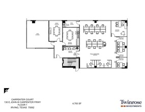 130 E John Carpenter Fwy, Irving, TX for lease Site Plan- Image 2 of 2