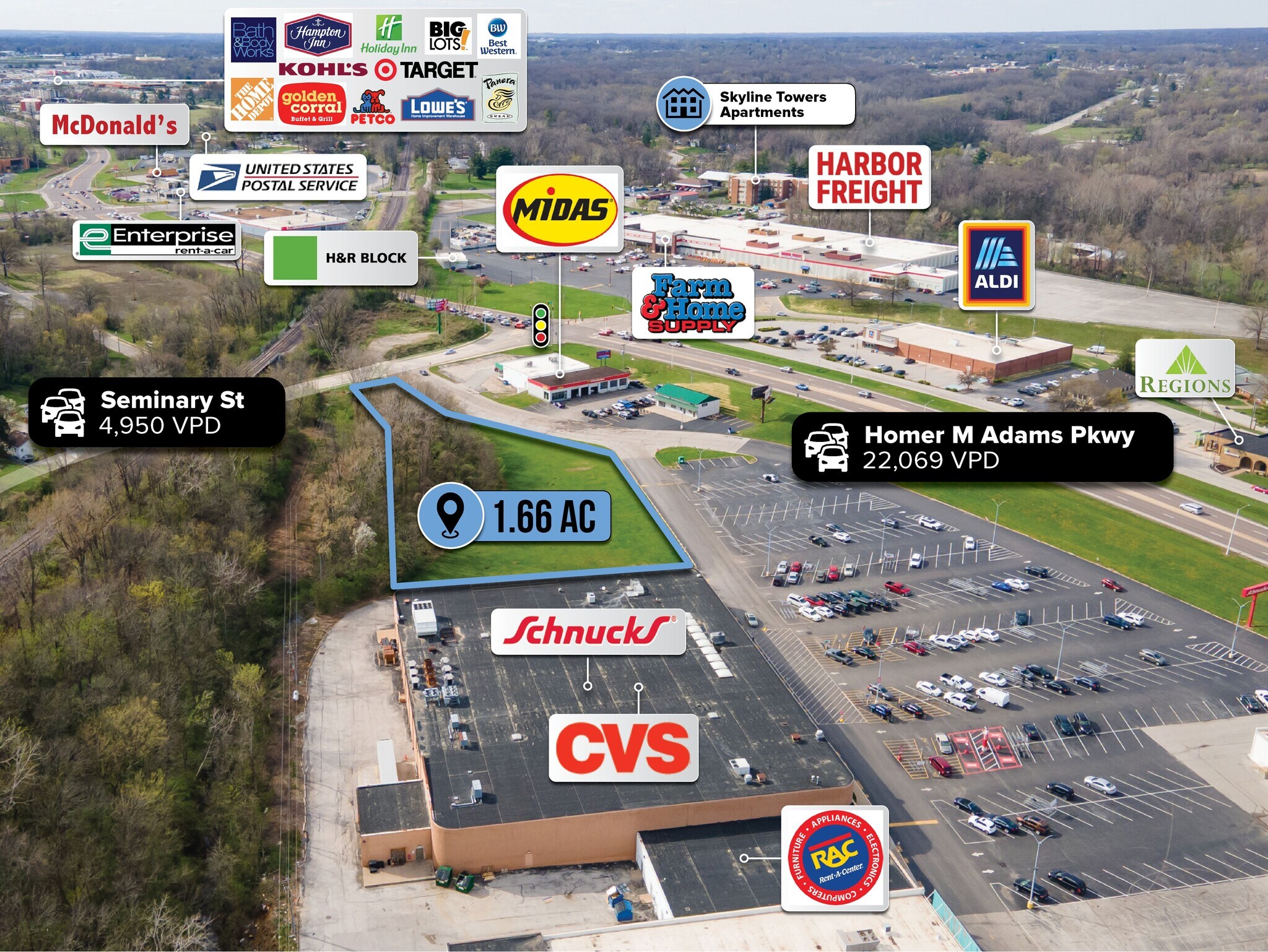 2851 Homer M Adams Pky, Alton, IL for sale Building Photo- Image 1 of 1