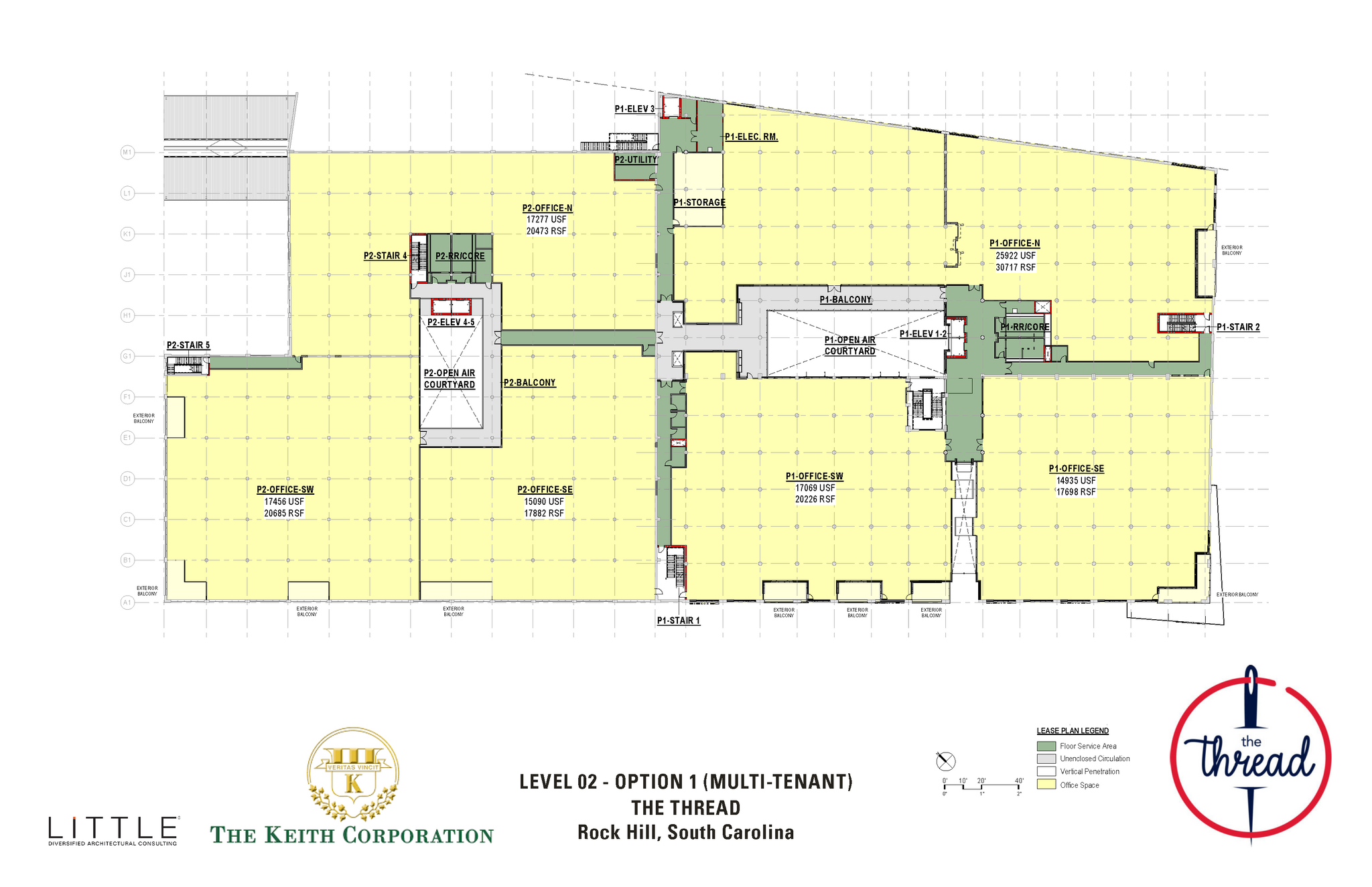 220 W White St, Rock Hill, SC for lease Floor Plan- Image 1 of 2