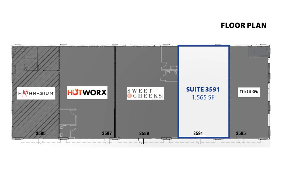 3585 S Federal Way, Boise, ID for lease - Floor Plan - Image 2 of 8