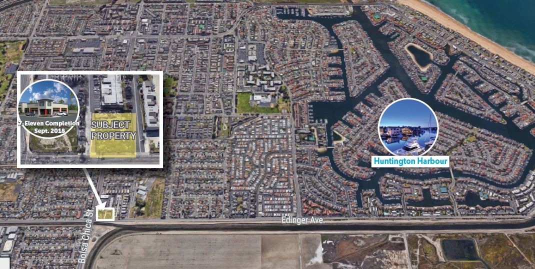 4932 Edinger Ave, Huntington Beach, CA for lease Aerial- Image 1 of 2