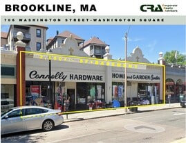 706 Washington St, Brookline, MA - Storefront Property
