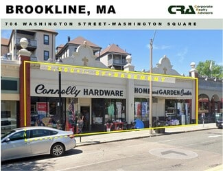 More details for 706 Washington St, Brookline, MA - Retail for Lease