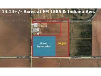 F.M. 1585 & Indiana Ave, Lubbock, TX for sale Primary Photo- Image 1 of 1